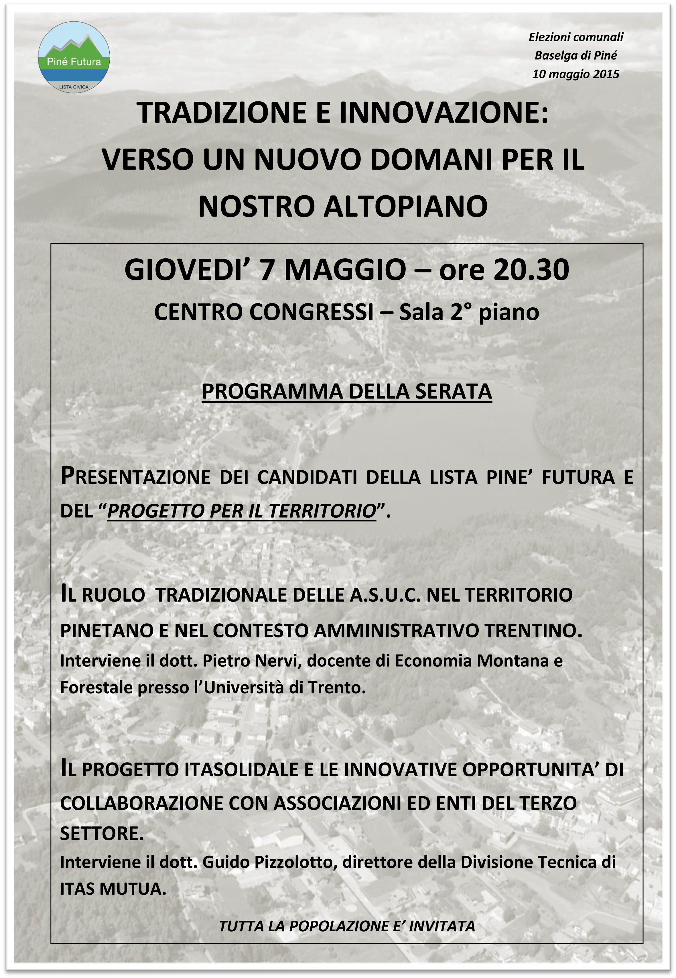 INCONTRO 7 MAGGIO – ore 20.30