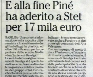 Articolo L’Adige 01/12/2016