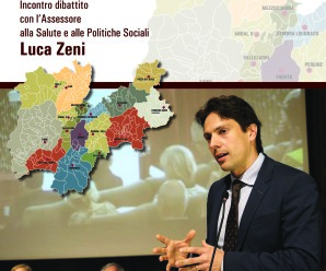 Incontro con assessore Luca Zeni – 30/05/2017 ore 20.30