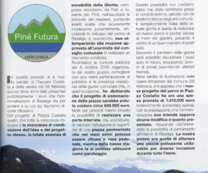 Articolo Piné Sover Notizie – Aprile 2019