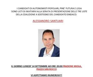 Incontro Miola 14/09/2020 ORE 20.00